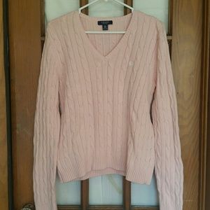 Chaps Ladies Long Sleeve Sweater Size XL